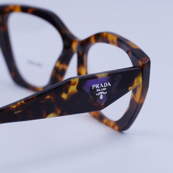Prada PR09YV VAU1O1 Eyeglasses Honey Havana 54mm Cat Eye Frame - Picture 6 of 11